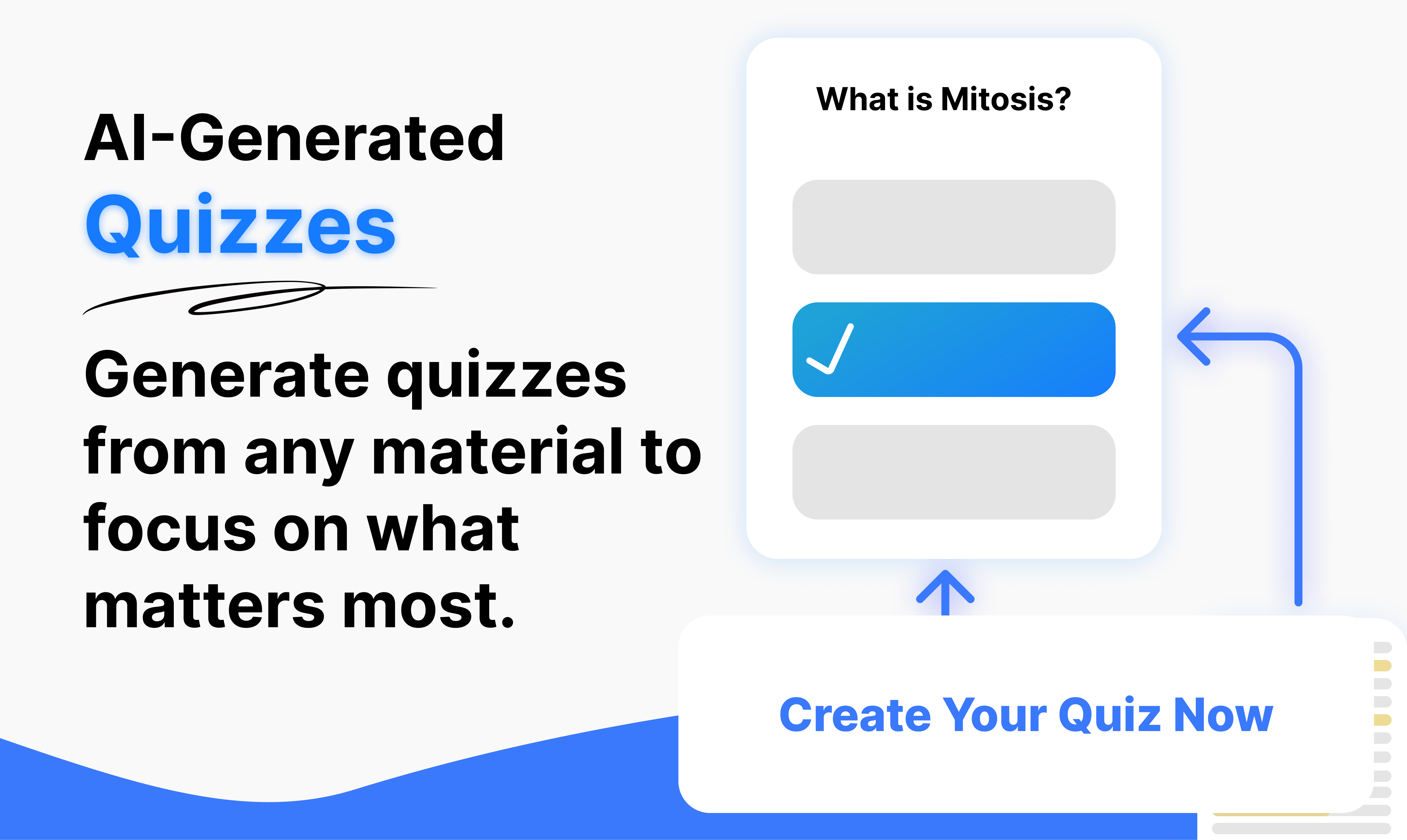 Screenshot of the ExamCram app